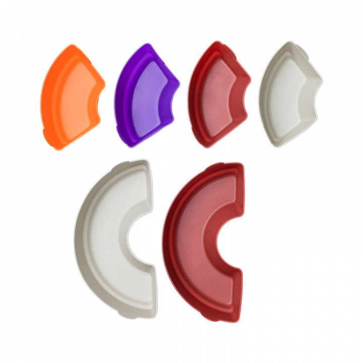 Silikonformar 6-pack