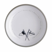 MB Welcome On Board Djup Tallrik Ø18 cm 260g 6-pack MB Welcome On Board Djup Tallrik Ø18 cm 260g 6-pack