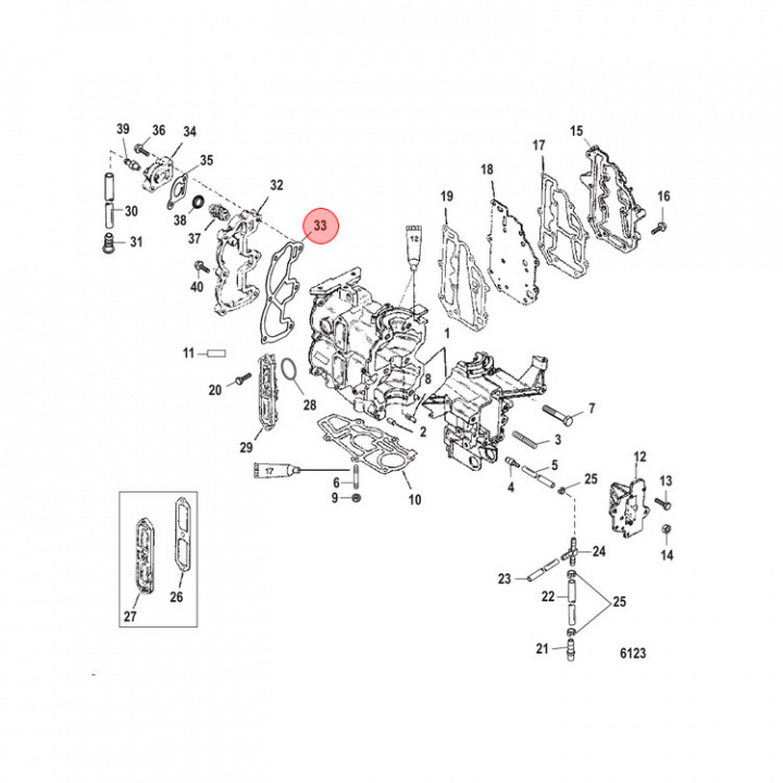 Packning 6-15 hk (19207002)