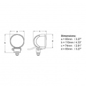 Däckstrålkastare LED Modul 7000 Lum Däckstrålkastare LED Modul 7000 Lum