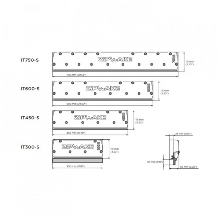 Interceptor Straight S Frontpanel