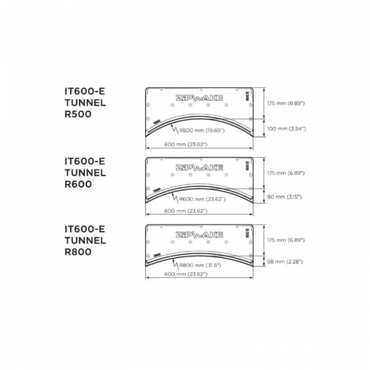 Interceptor E-Series Tunnel Frontpanel