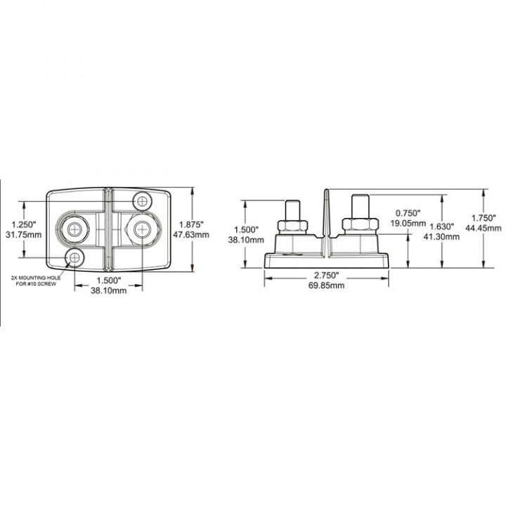 Kopplingsplint 1x3/8