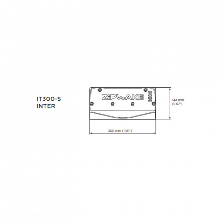 IT300-S Pro Intermediate Interceptor Med 3m Kabel & Kabelskydd