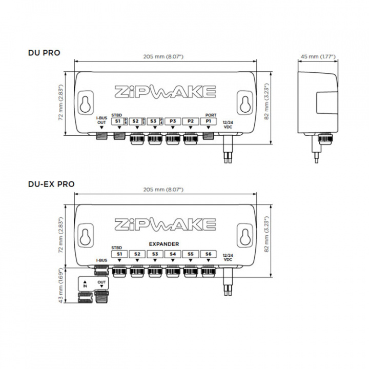 Distributionsenhet Pro Expander 4 m Kabel