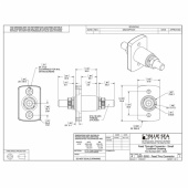 Genomföring 250A M8 Röd Genomföring 250A M8 Röd