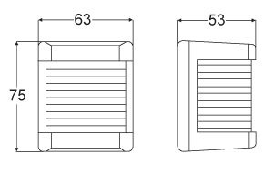 Topplanterna 12V-12M Vit