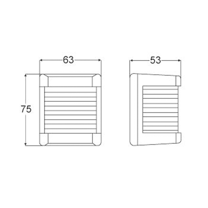 Dubbellanterna 12V-12M