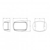 Babordslanterna NaviLED 12V Babordslanterna NaviLED 12V