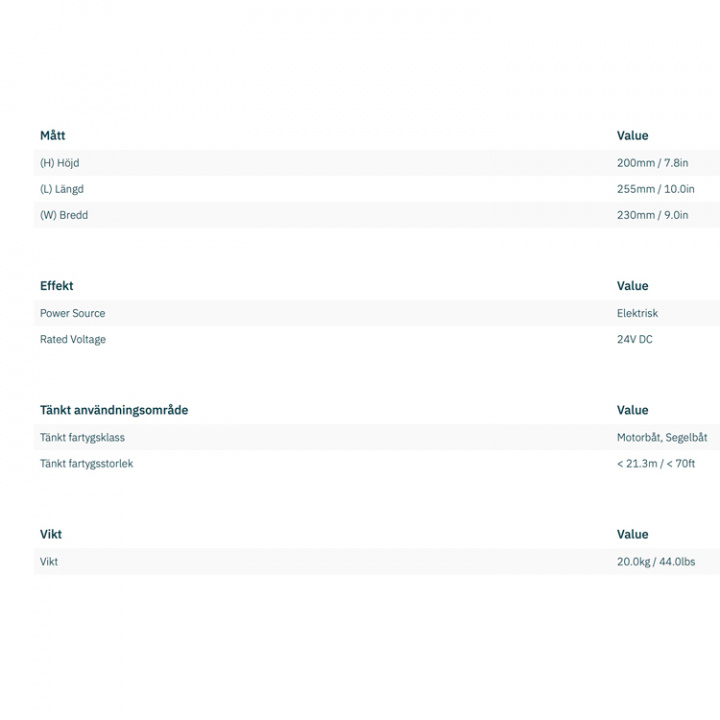 Ankarspel Maxi 32 24V 1500W