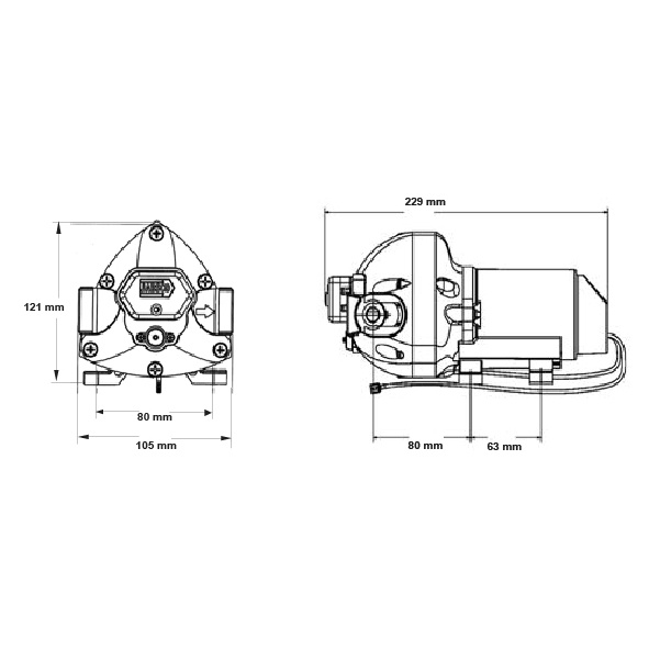 Hotshot 3 Spolpump 12V 50psi