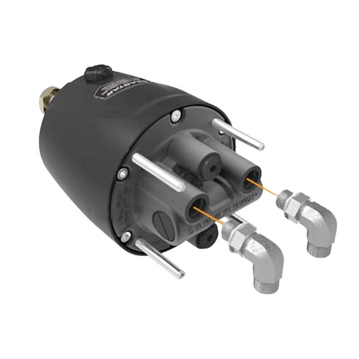 Vinkelnippel 90gr 3/8'' Tube & Orb