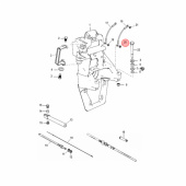 Mutter Mercury/Mercruiser (8M0204653) Mutter Mercury/Mercruiser (8M0204653)