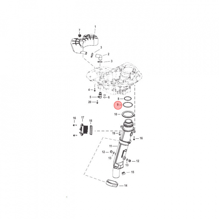 O-Ring Mercury/Mercruiser (35029)