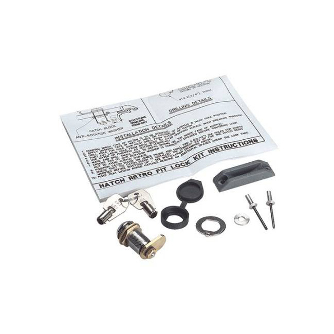 Lucklås Med Nycklar