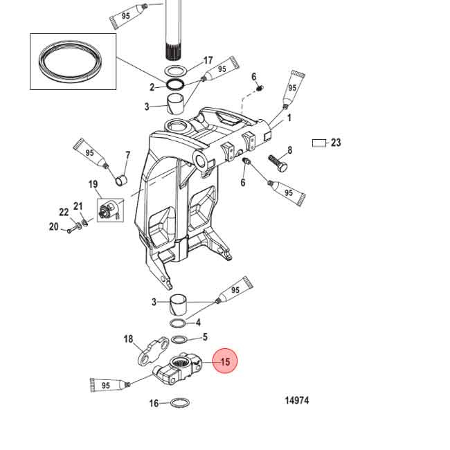 Nedre Ok 75-115 EFI (42961A06)