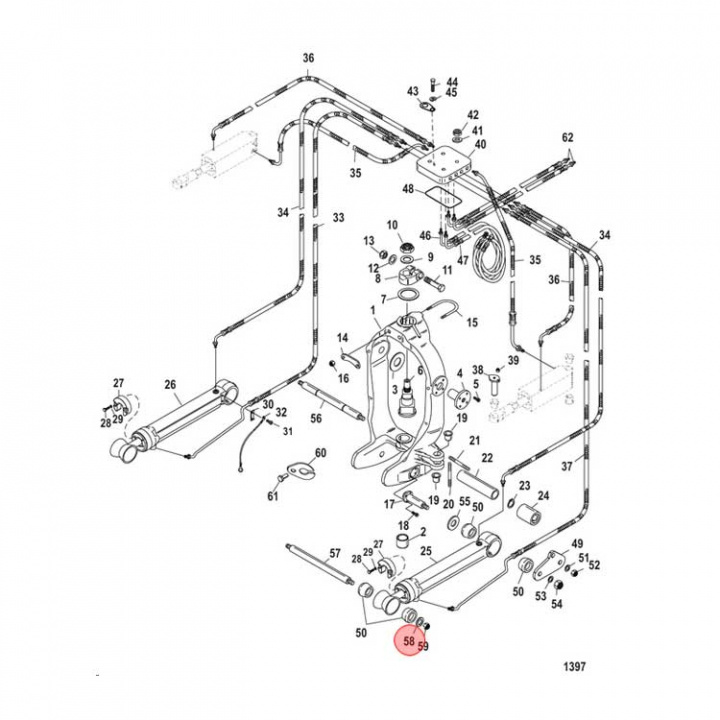 Bricka Mercruiser (44163)