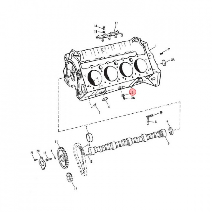 Förskruvning 1/4-1/8 (48556)