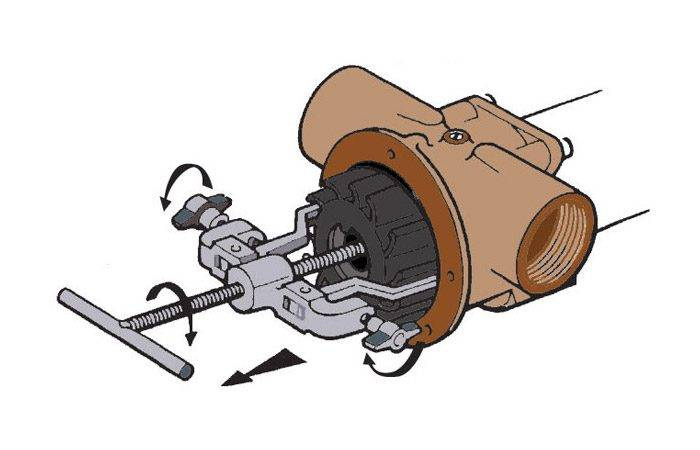 Impellerdragare 65-118mm