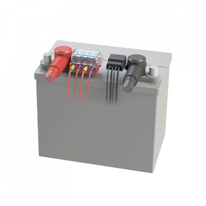 Säkringshållare 4X ATC Batteri