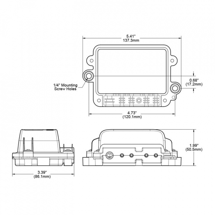 Säkringsbox 4X ATC Kapslad