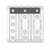 DCM Länkplatta 3x50mm (2-pack) DCM Länkplatta 3x50mm (2-pack)