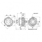 Cirkulationspump Magnetdriven 12V/24V Cirkulationspump Magnetdriven 12V/24V