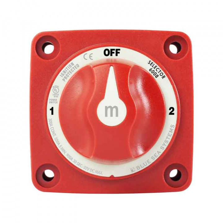 Huvudströmbrytare 3-positioner 300A