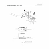 Kabelgenomföring Plast DS-H10 Ø6-10 mm Kabelgenomföring Plast DS-H10 Ø6-10 mm