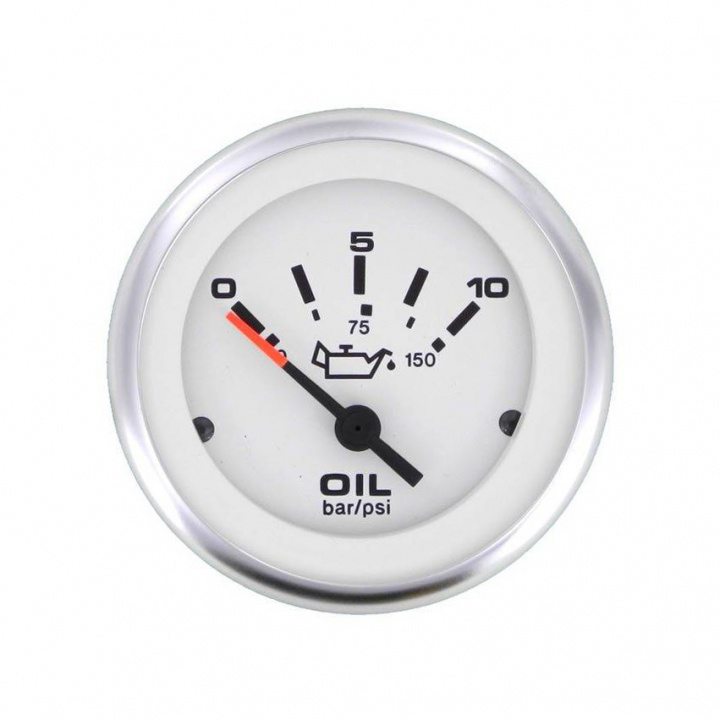 Tryckmätare Olja 10bar Lido Fogfree