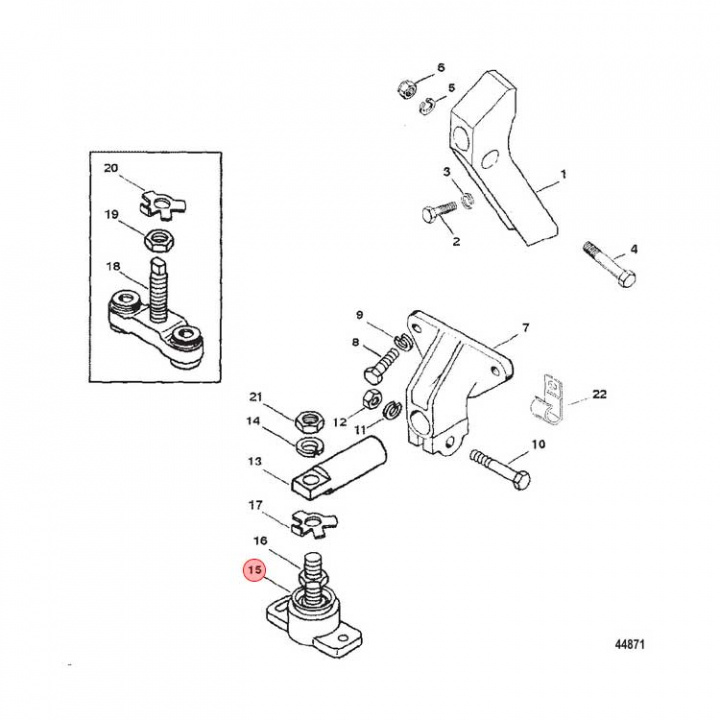 Främre Motorfäste (66284A2)
