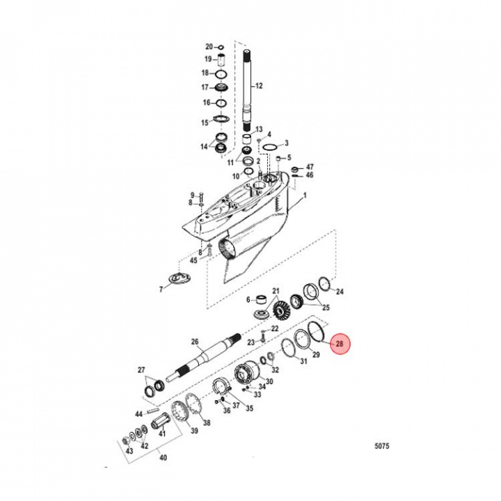 Tryckring Mercruiser (67440T)