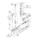 Packning Yttre Pumpplatta Yamaha (68844324A000) Packning Yttre Pumpplatta Yamaha (68844324A000)