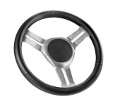 Ratt Vertice Läder/ALU Med Nav Ratt Vertice Läder/ALU Med Nav