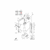 Impeller Repairkit Yamaha 4-5 hk (6E0W0078A500) Impeller Repairkit Yamaha 4-5 hk (6E0W0078A500)