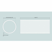 Trumma Glasfiber Ø 140x5,2x2500mm Trumma Glasfiber Ø 140x5,2x2500mm