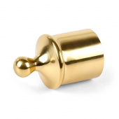 Ändbeslag Med Kula Mässing 36 mm Ändbeslag Med Kula Mässing 36 mm