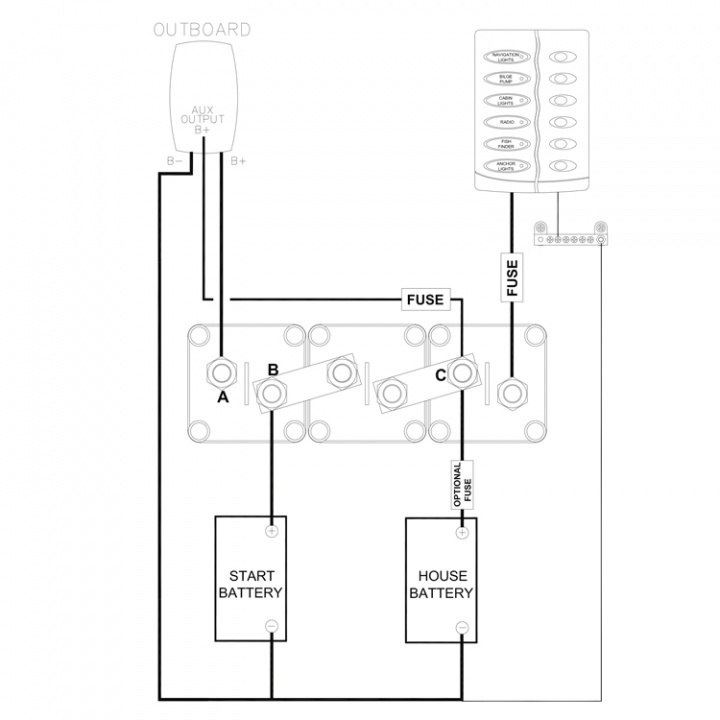 Kit 3x 701 Huvubrytare