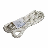 Stormförtöjning Med Kaus Vit 4 m Stormförtöjning Med Kaus Vit 4 m