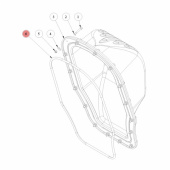 O-Ring SX80/SXP80 Kåpa Ø8x473 mm O-Ring SX80/SXP80 Kåpa Ø8x473 mm