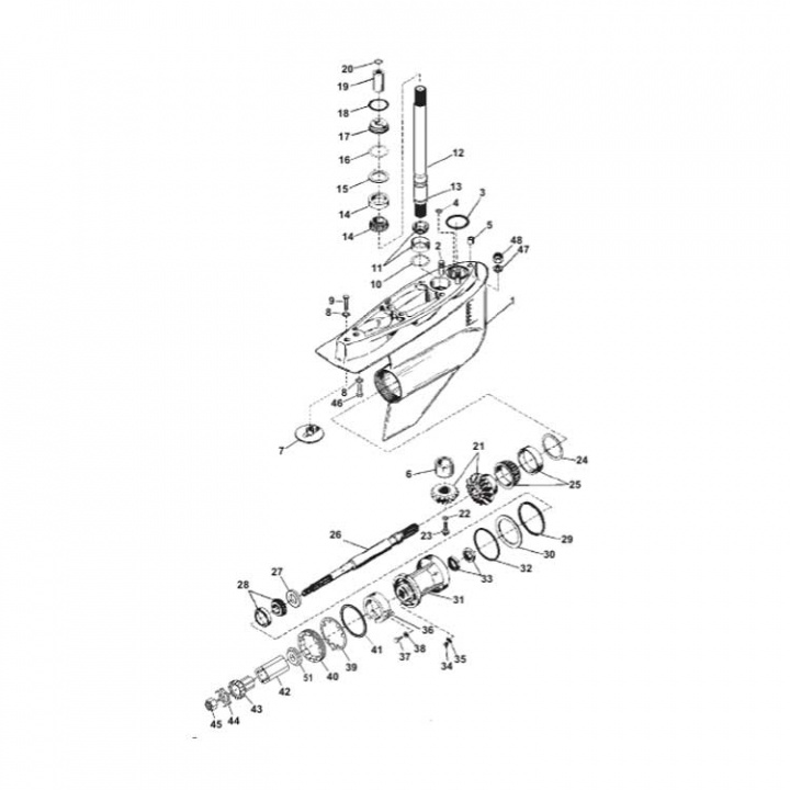 Packningssats (76868A04)
