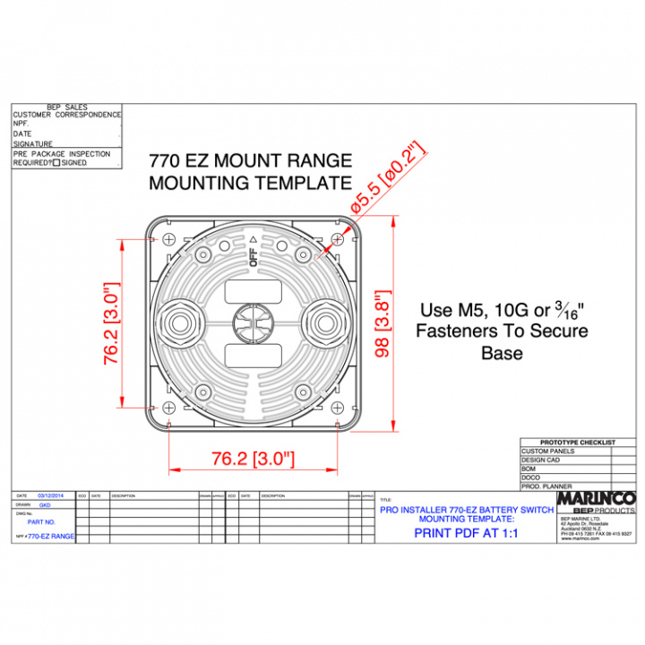 Huvudbrytare 1/1&2/all EZ 400A