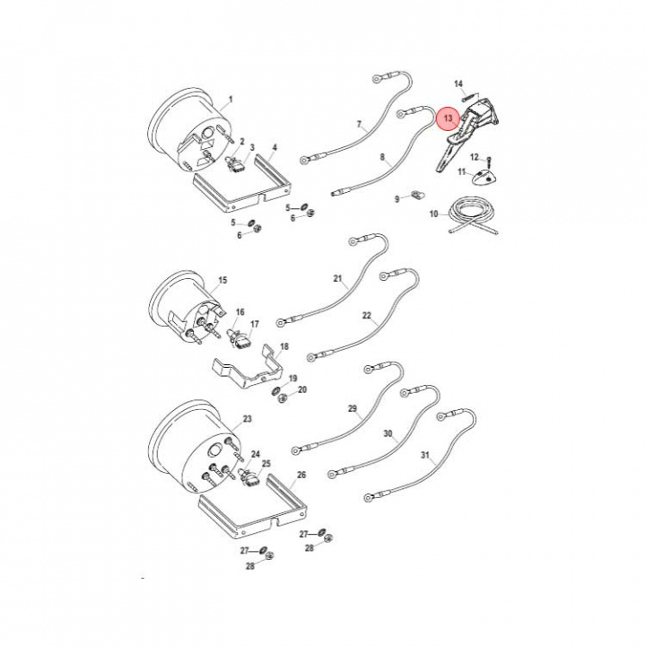 Givare Trycklogg (77409A1)