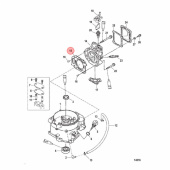 Topplockspackning Mercury/Mariner 4-6 hk (803508) Topplockspackning Mercury/Mariner 4-6 hk (803508)