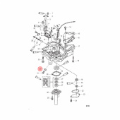 Bricka Mercury/Mariner 2-6 hk (8035161) Bricka Mercury/Mariner 2-6 hk (8035161)