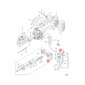 Bränslepump Mercury/Mariner 8-9.9 hk 4-takt (803529T07) Bränslepump Mercury/Mariner 8-9.9 hk 4-takt (803529T07)
