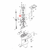 Impellerhusplatta Mercury/Mariner 6-9.9 hk (8037531) Impellerhusplatta Mercury/Mariner 6-9.9 hk (8037531)