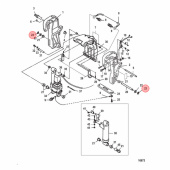 Låsring Mercury/Mariner 25-40 hk (804027003) Låsring Mercury/Mariner 25-40 hk (804027003)