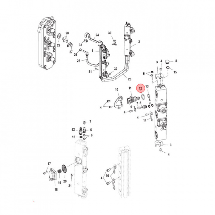 O-Ringsats Mercury 75-250 hk (804530)