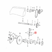 Lagerset Mercruiser 3L L4 (804982) Lagerset Mercruiser 3L L4 (804982)
